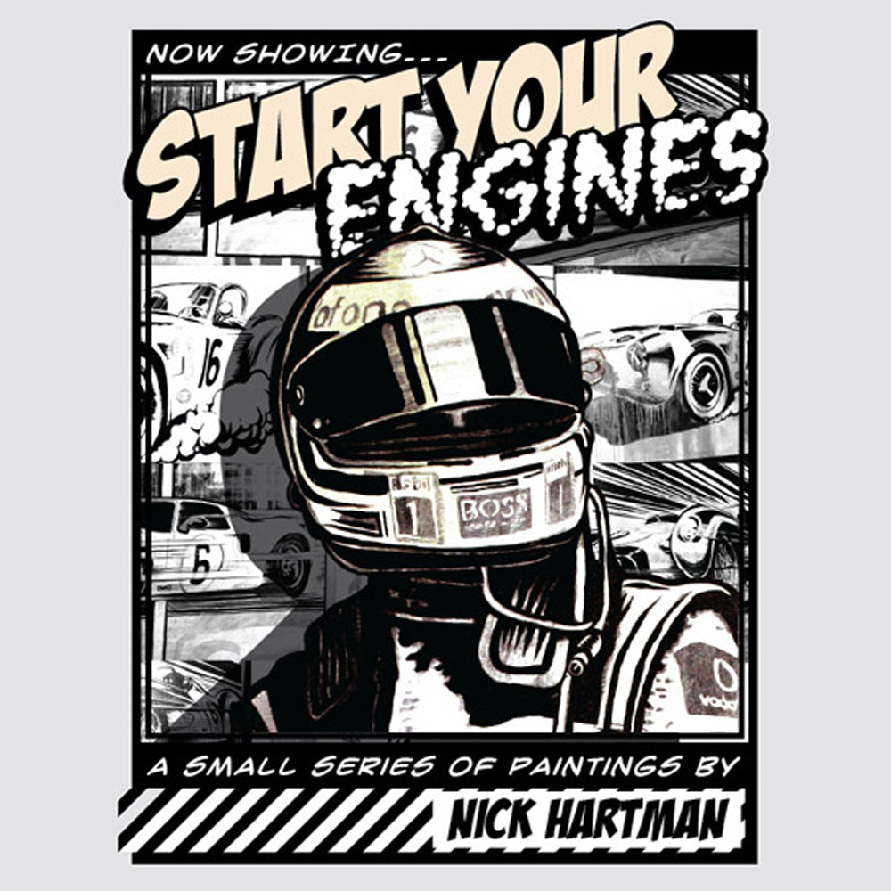 Nicholas Hartman’s ‘Start Your Engines’ Exhibit Ignites Summer Driving Vibe