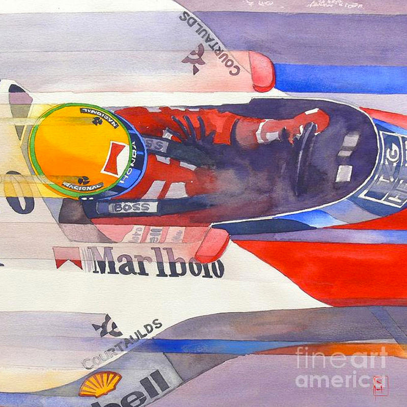 Former Punk Rocker Is Now Self-Taught Motorsports Artist