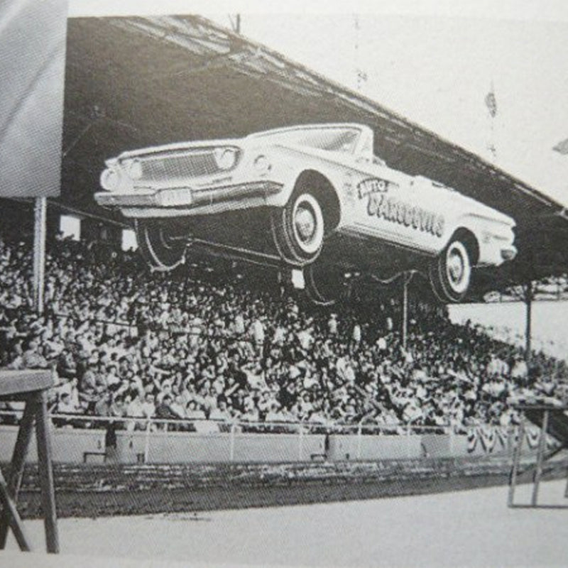 Stunt Drivers Perform at 1964 World's Fair
