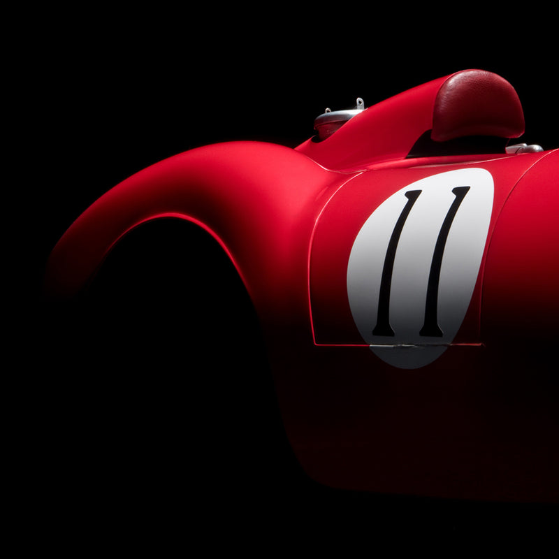 Security Guard Steps Into the Light of Automotive Photography