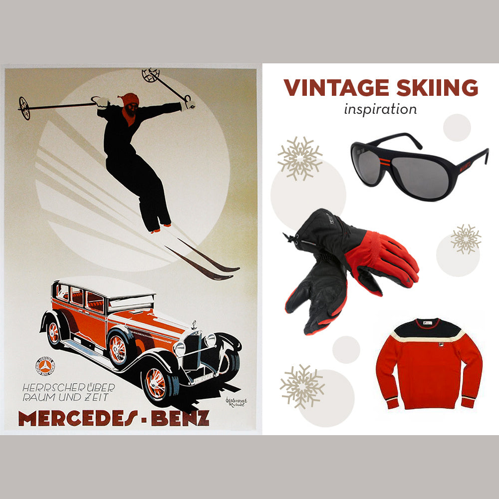 Driving Style Inspiration: Vintage Skiing