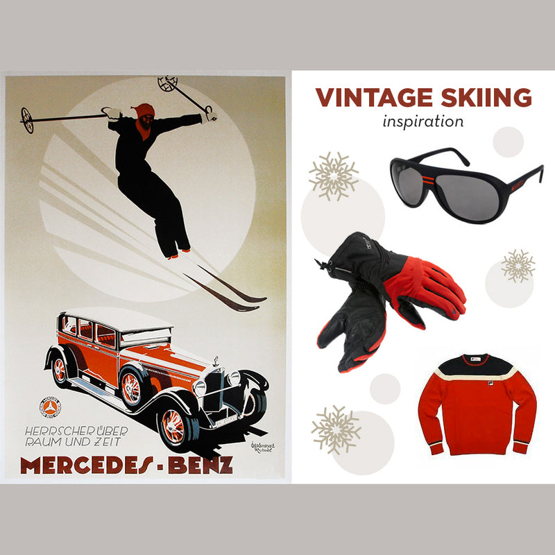 Driving Style Inspiration: Vintage Skiing
