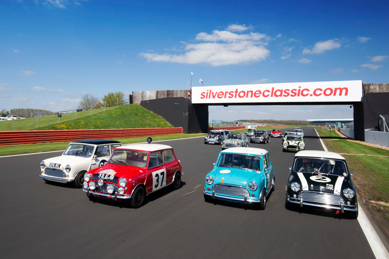 60 Minis For The Mini’s 60th Birthday—Silverstone Classic Is Set For Another Record-Smashing Grid