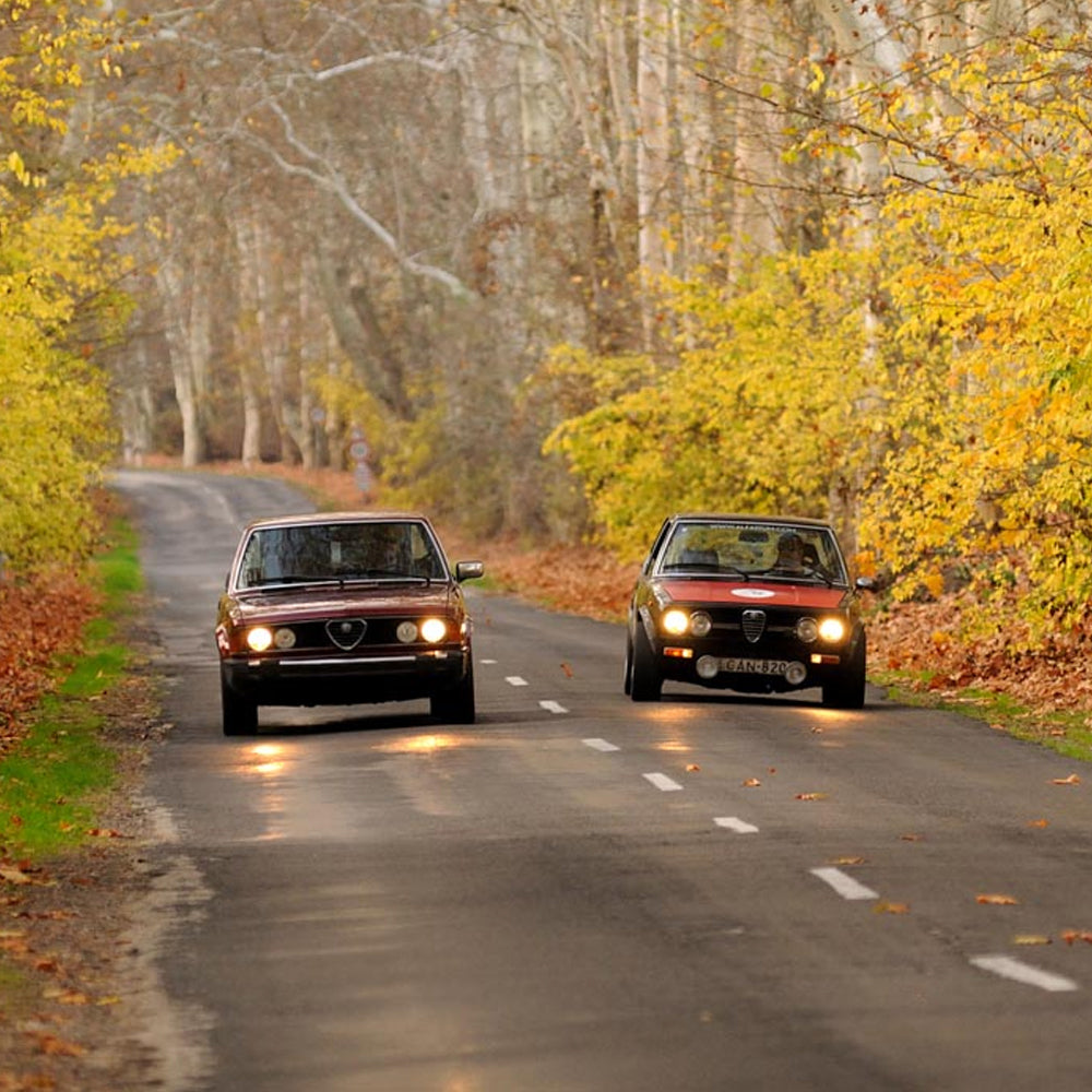 Experience A Drive in Hungary with Four Classic Alfa Romeos
