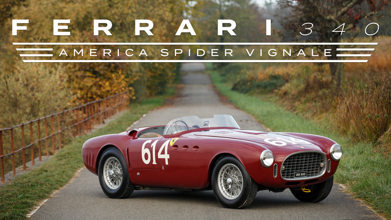1952 Ferrari 340 Spider America by Vignale