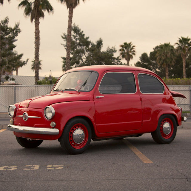 Rotary Engine Blasts Sleeper Fiat 600 Down the Road