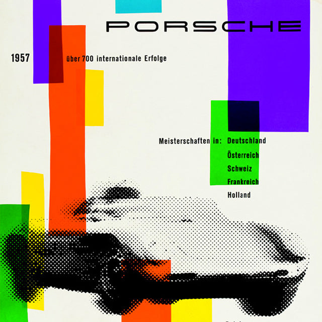 Hanns Lohrer Helped Create Porsche's Bold Graphic Identity