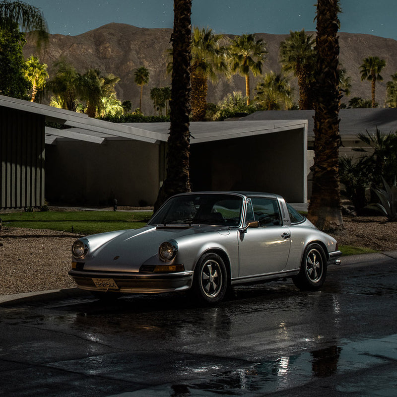 Here's Palm Springs In All Its Nighttime Glory