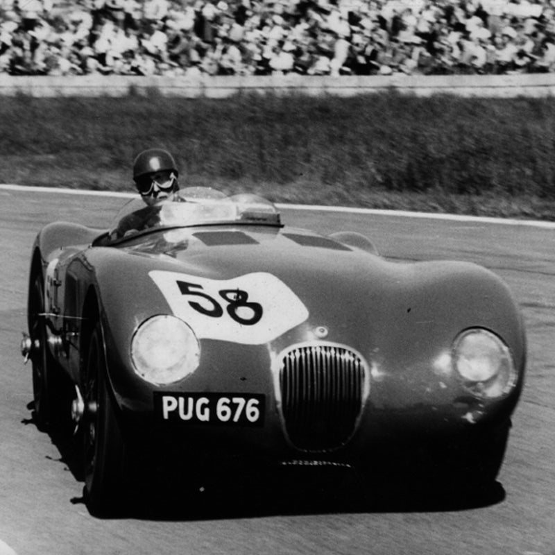 I Saw a '50s Jag Le Mans Racer in a Desert Mirage