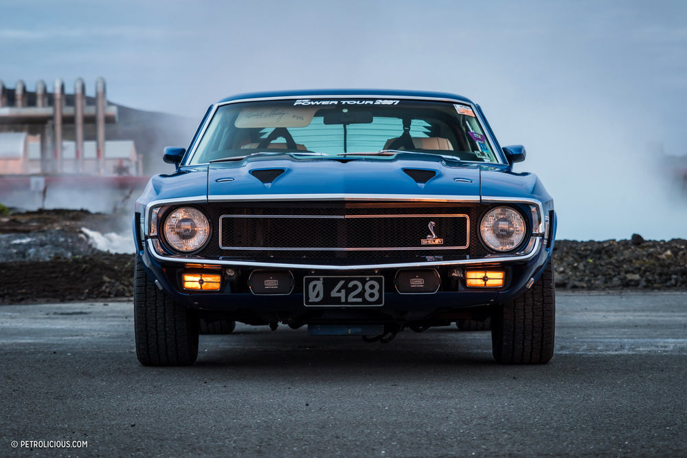 This Shelby GT500KR Is Tearing Through Tires In Iceland