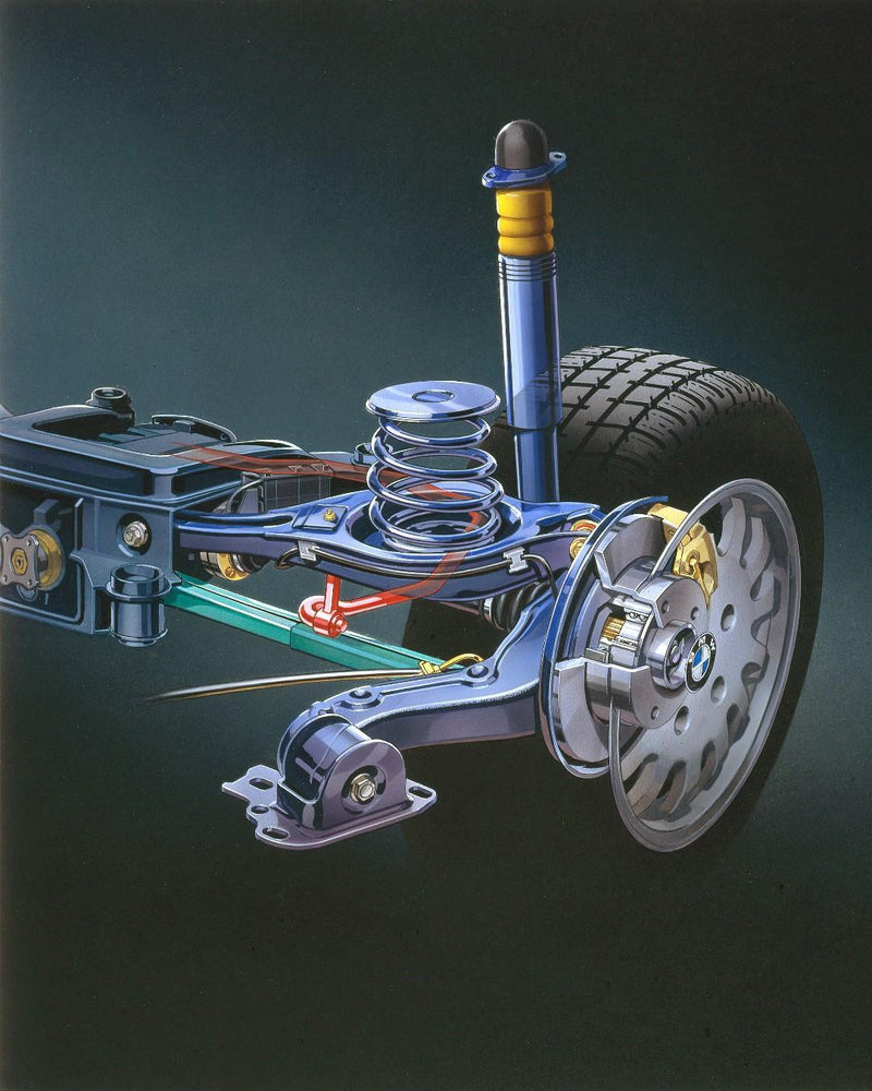 Why Your Dad Can't Drift: Multi-link Suspension Explained