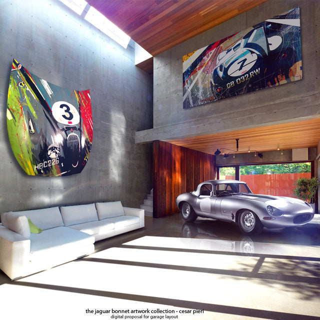 Jaguar Designer Cesar Pieri’s Incredible, Colorful Art
