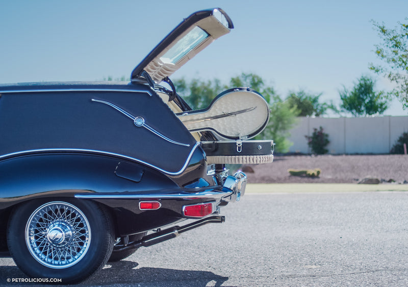 GALLERY: Behind The Scenes On Our "Harold and Maude" Jaguar E-Type Hearse Film