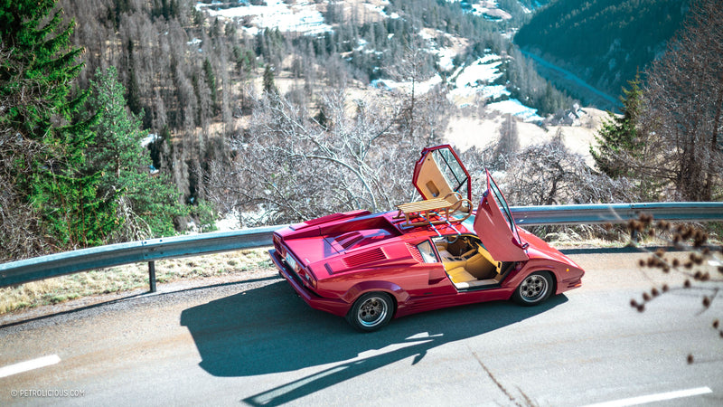 1988 Lamborghini Countach 25th Anniversary: The Rocket Sled