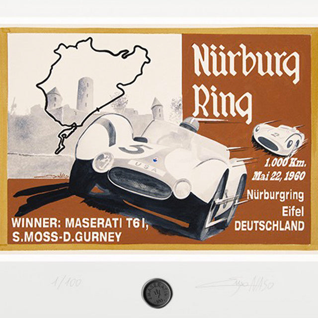 Maserati Celebrates Centennial with Vintage-Inspired Posters