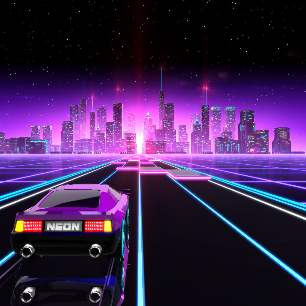 Neon Drive Is A Far Out ’80s Driving Arcade Game That We Can Get Behind