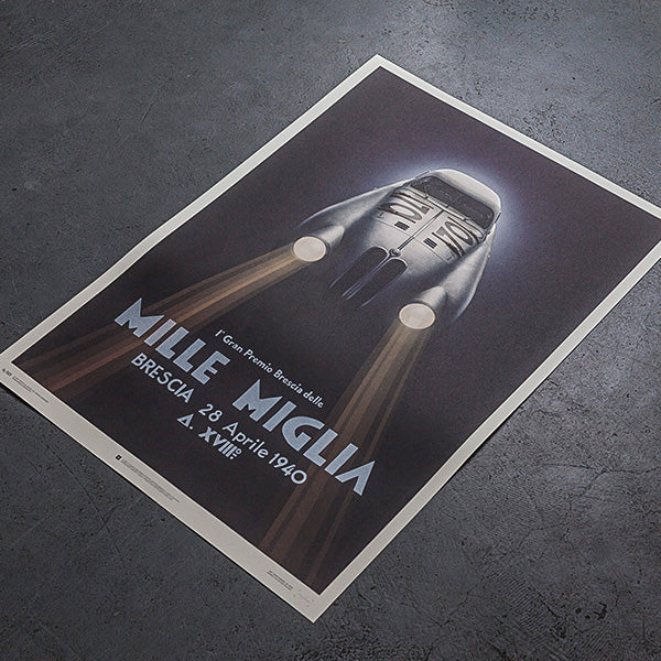 Our Friends At Unique And Limited Just Released The Ultimate Mille Miglia Poster