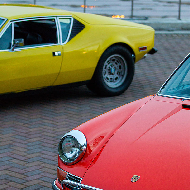 Colorful Icons, A Pantera And A 911