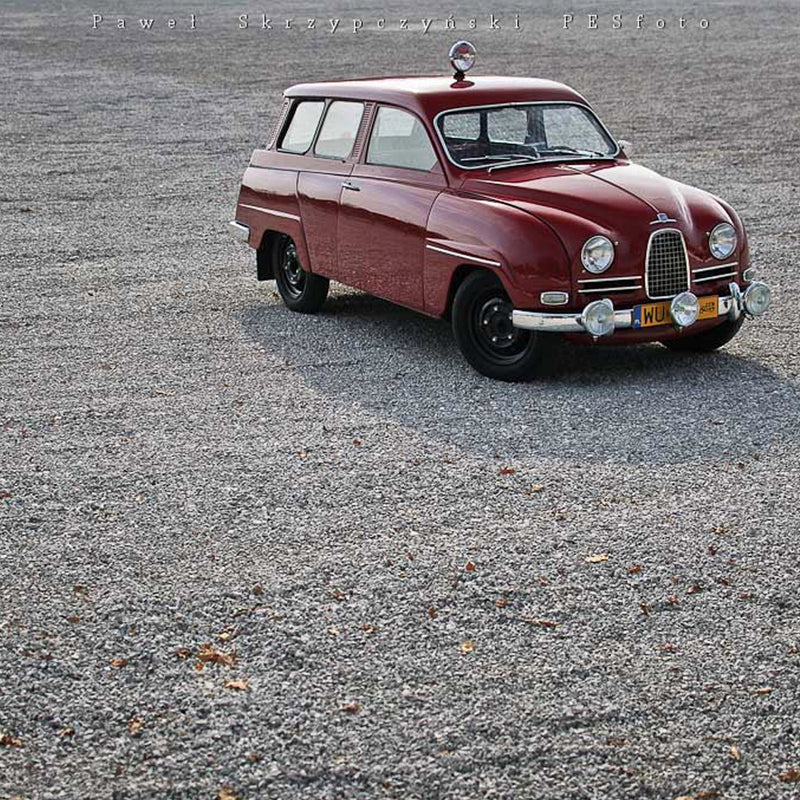 Enthusiast Drives the Only Saab 95 De Luxe "Bullnose" in Poland