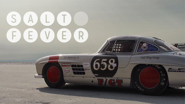 Mercedes 300SL Gullwing At Bonneville Gives Us Salt Fever