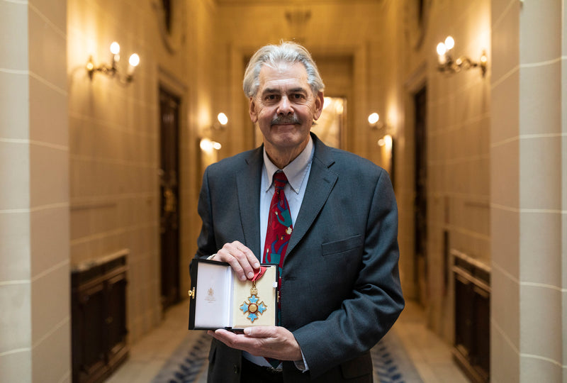 F1 And Road Car Design Legend Gordon Murray Receives CBE From Prince William