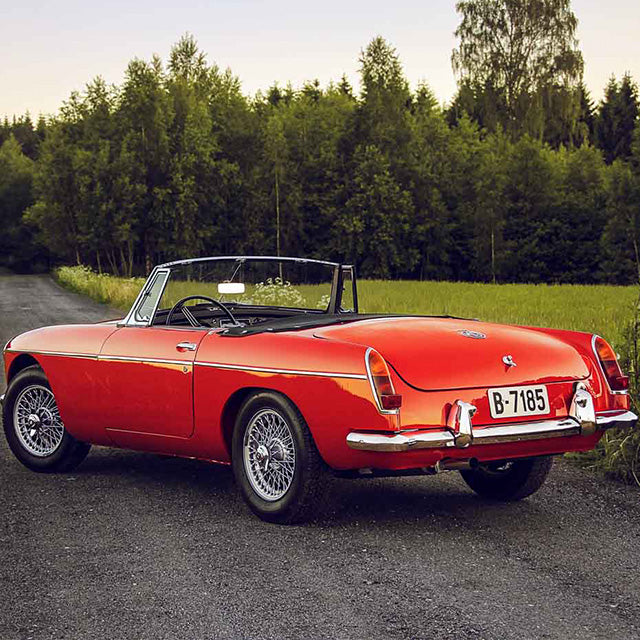 The Story of an Early MGB in a Fascinating Place