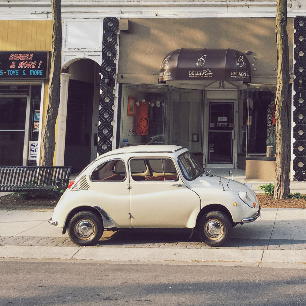 The Subaru 360 Is A Toy Car Big Enough For A License Plate