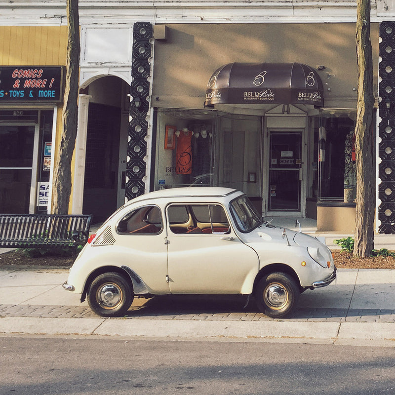The Subaru 360 Is A Toy Car Big Enough For A License Plate