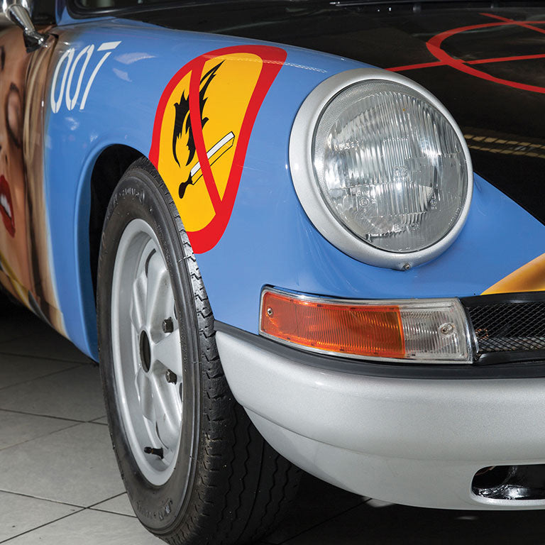 This 1965 Porsche 911 Has A Racy Paintjob From Peter Klasen