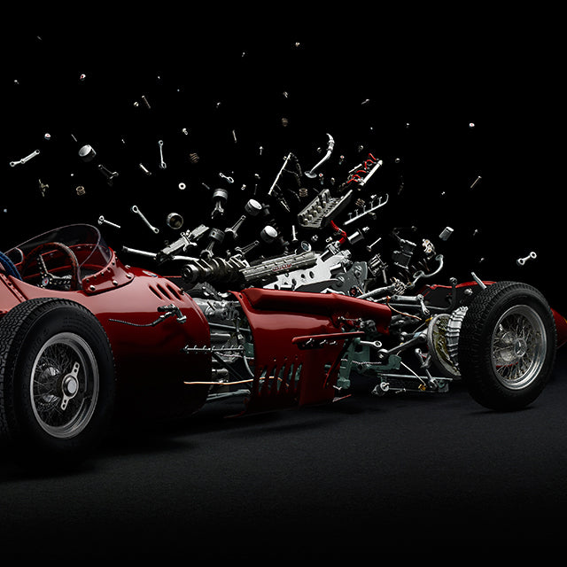 This Artist Exploded Your Favorite Racing Legends So That You Don’t Have To