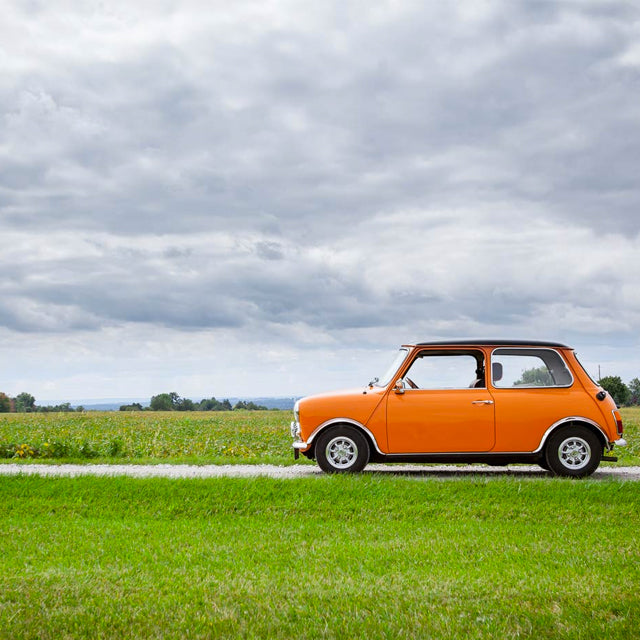 Three Generations Bombing About in a Mini