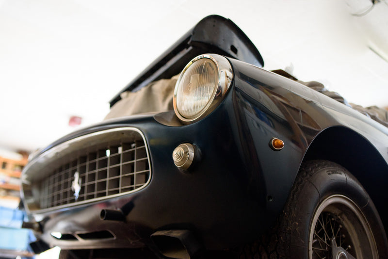 After Three Days Of Digging, A Ferrari 250 GT PF Rolls Out Of The Garage