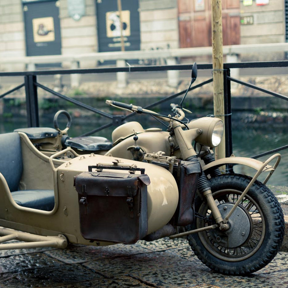 Vintage BMW Motorcycle