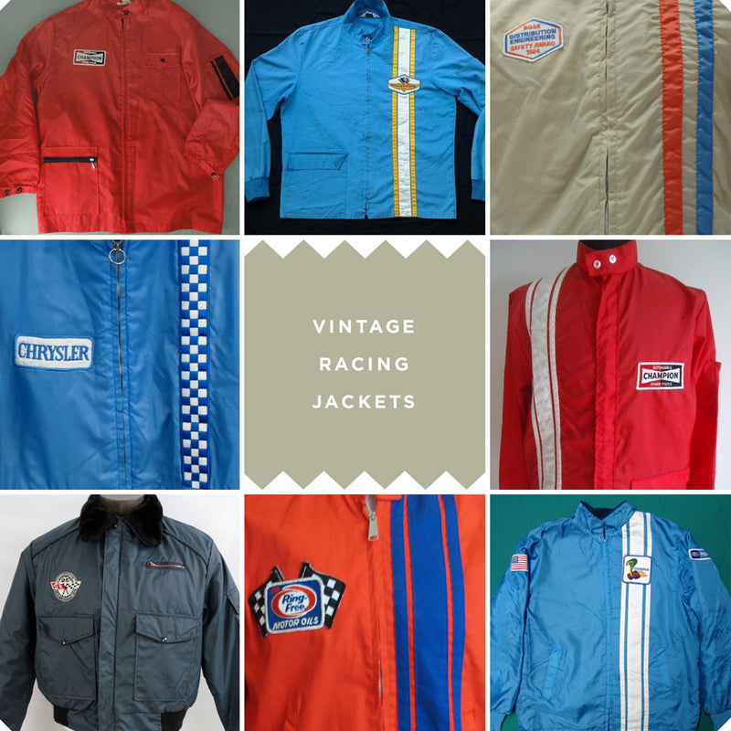 Vintage Motorsports Jackets Break the Cold