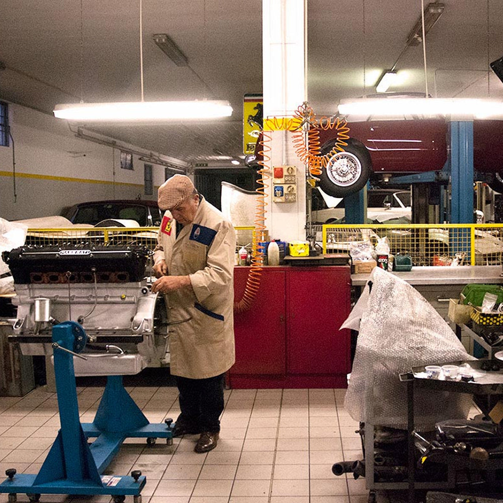 Visiting Autofficina Sauro is Traveling Back in Time