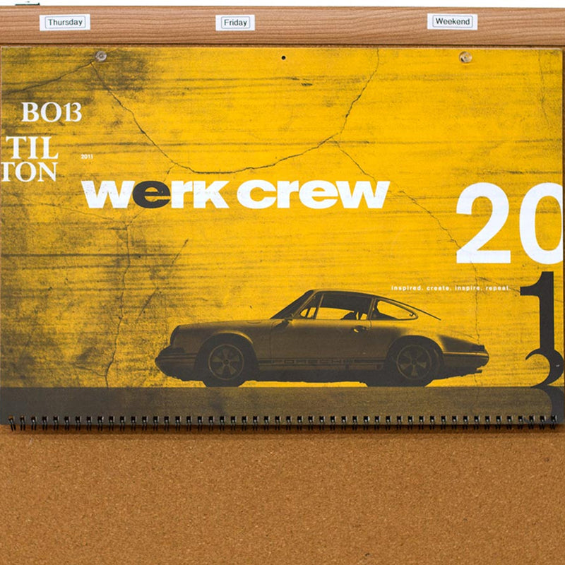 Porsche 911 Werk Crew Calendar