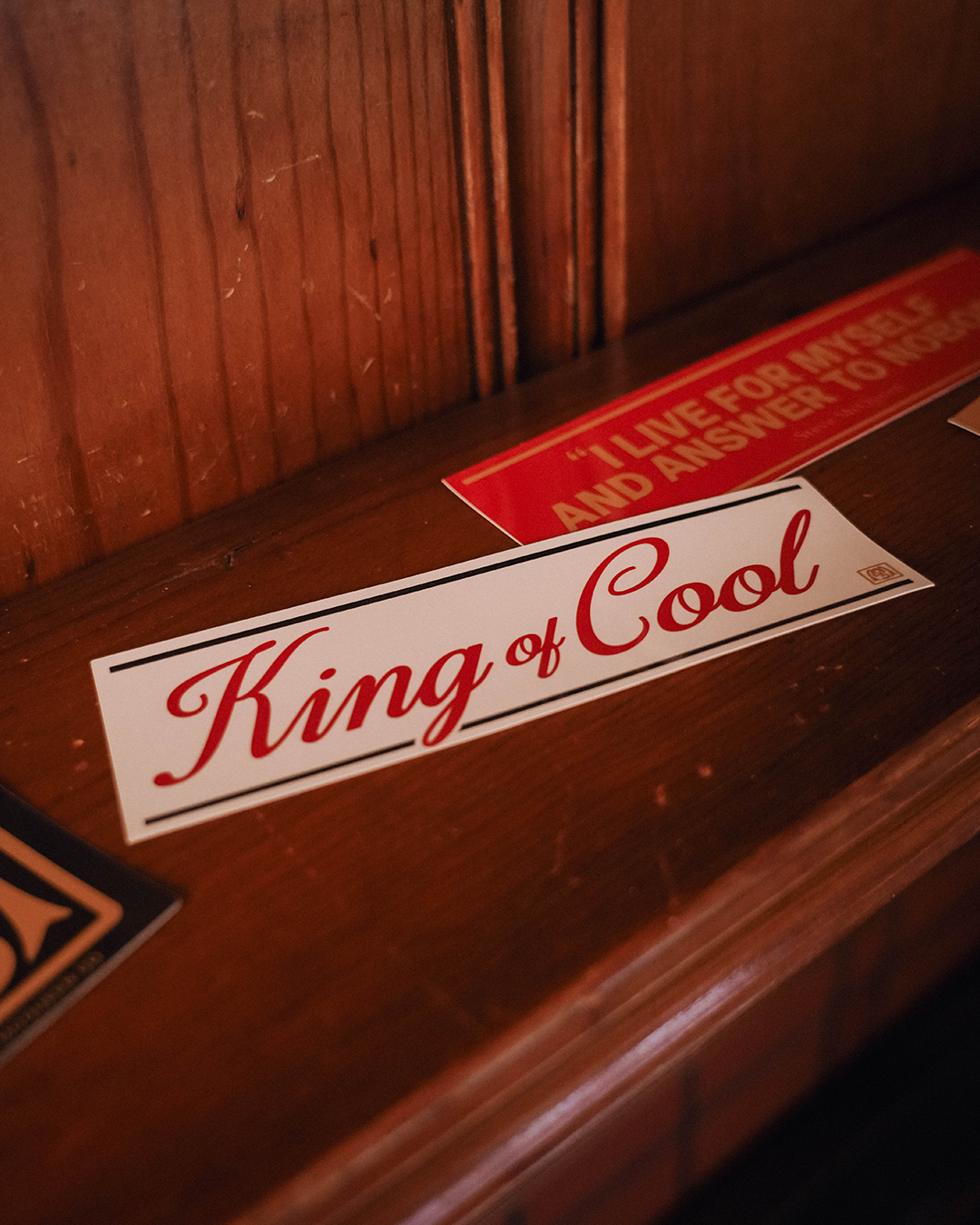 King of Cool Sticker