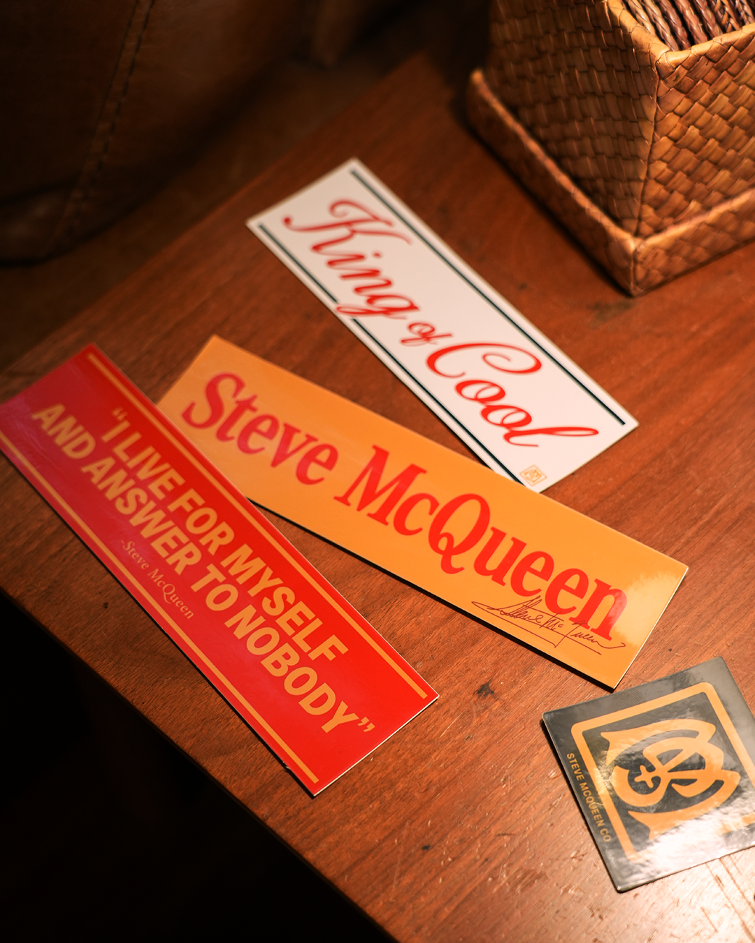Steve McQueen Bumper Sticker