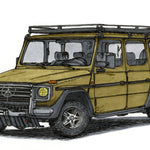 Mercedes Gelandewagen ORIGINAL