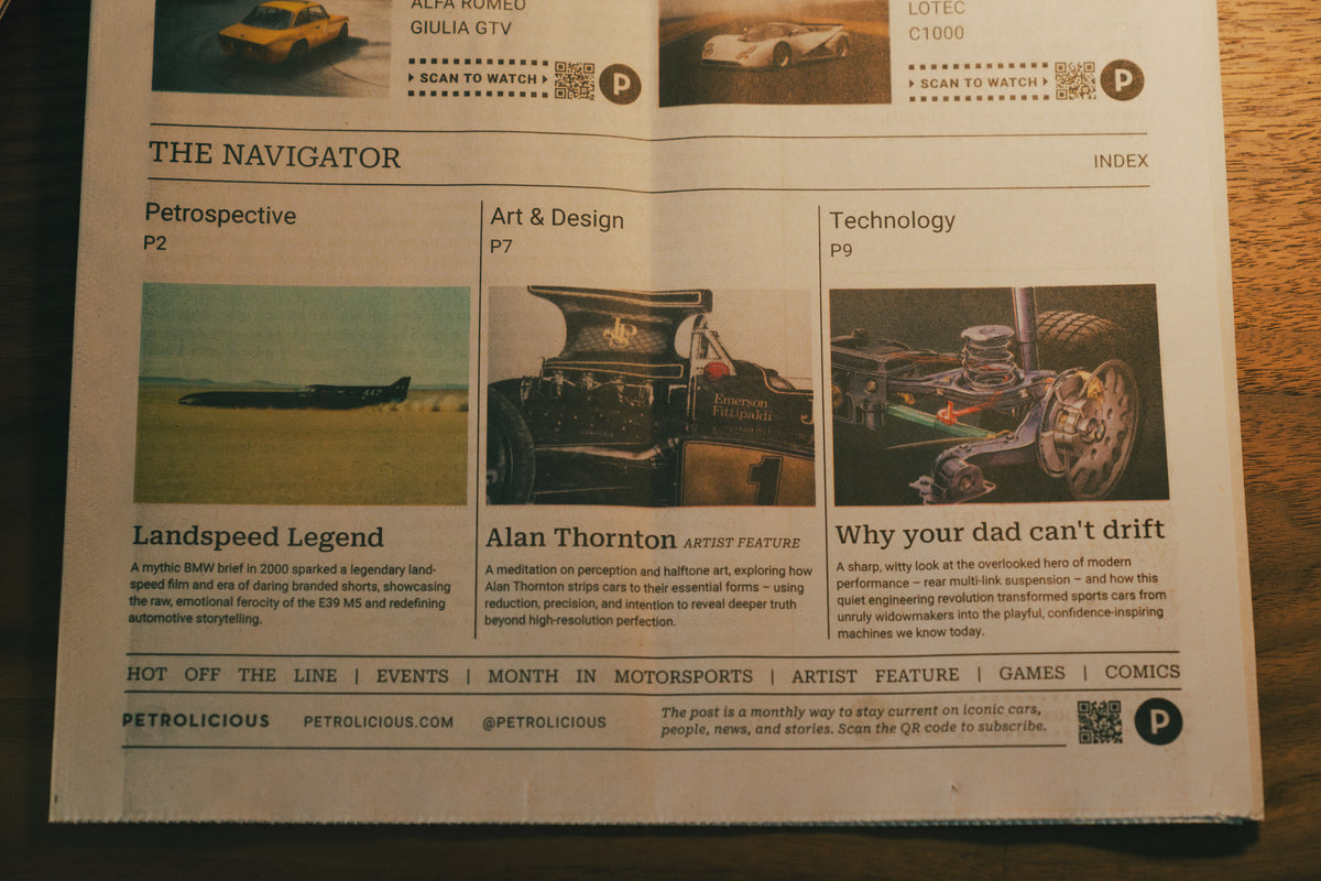 The speedarticle Post -  Issue 001