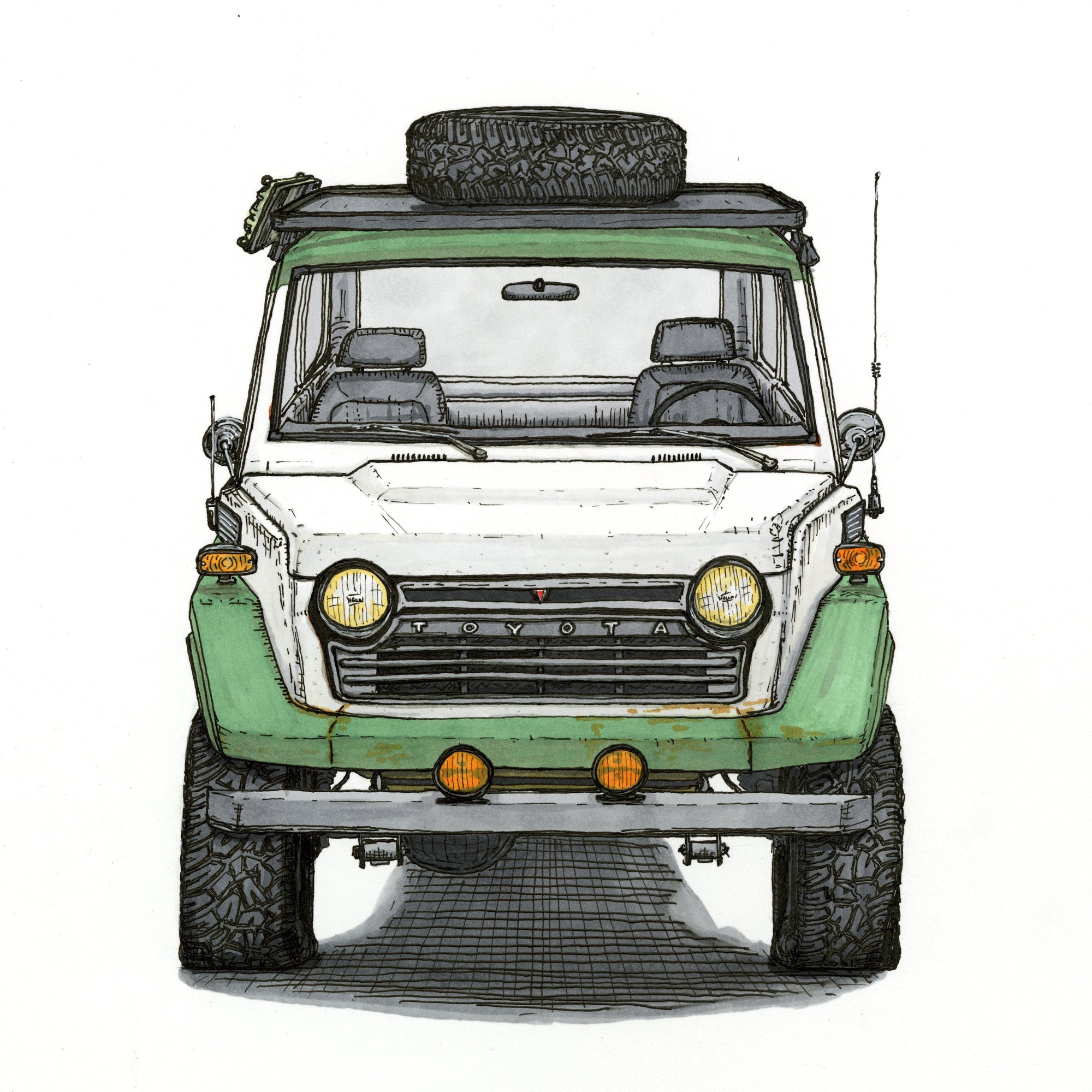 Toyota Landcruiser FJ55 ORIGINAL