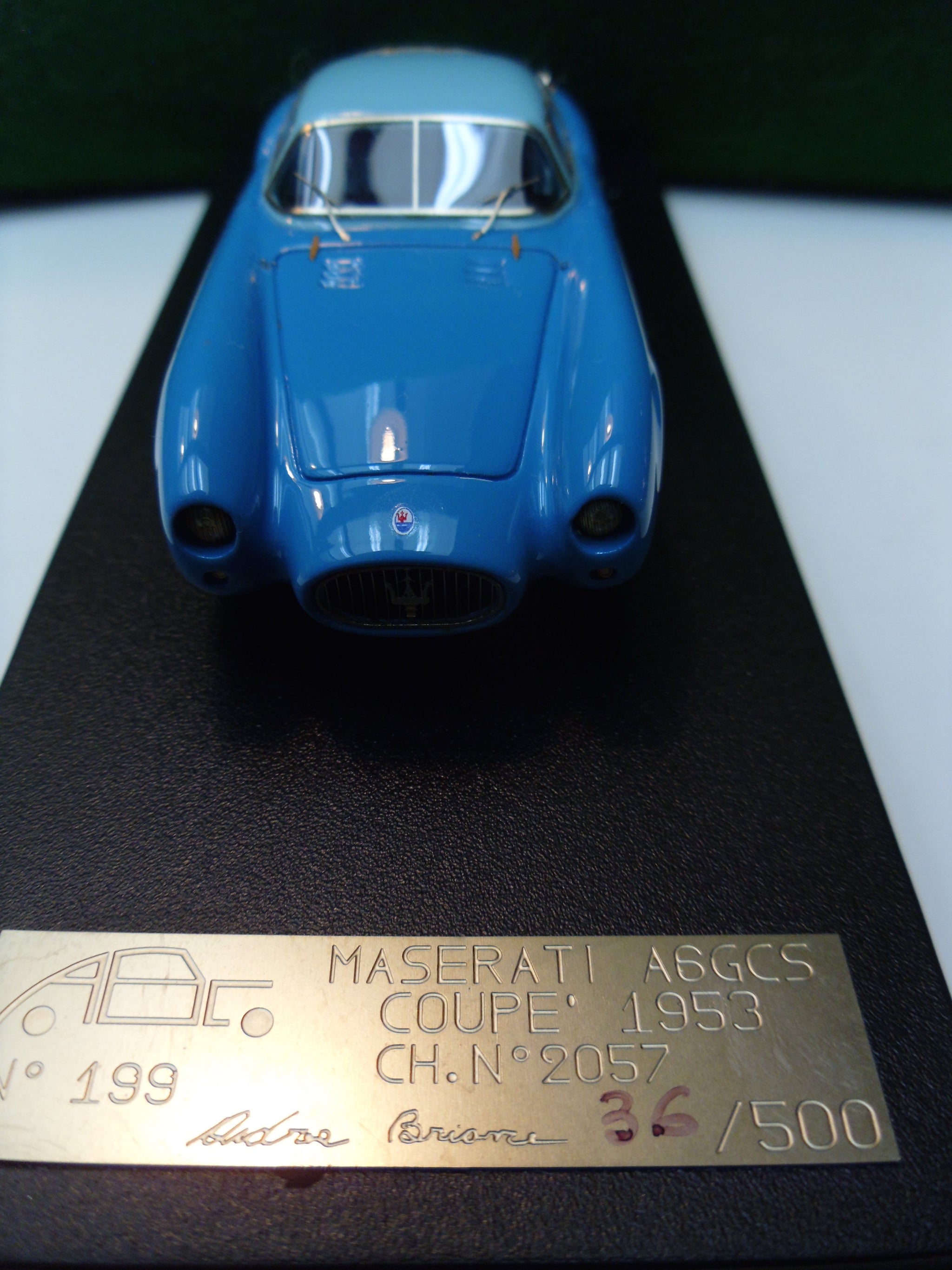 Maserati A6GCS coupe 1953 by ABC Brianza - 1:43