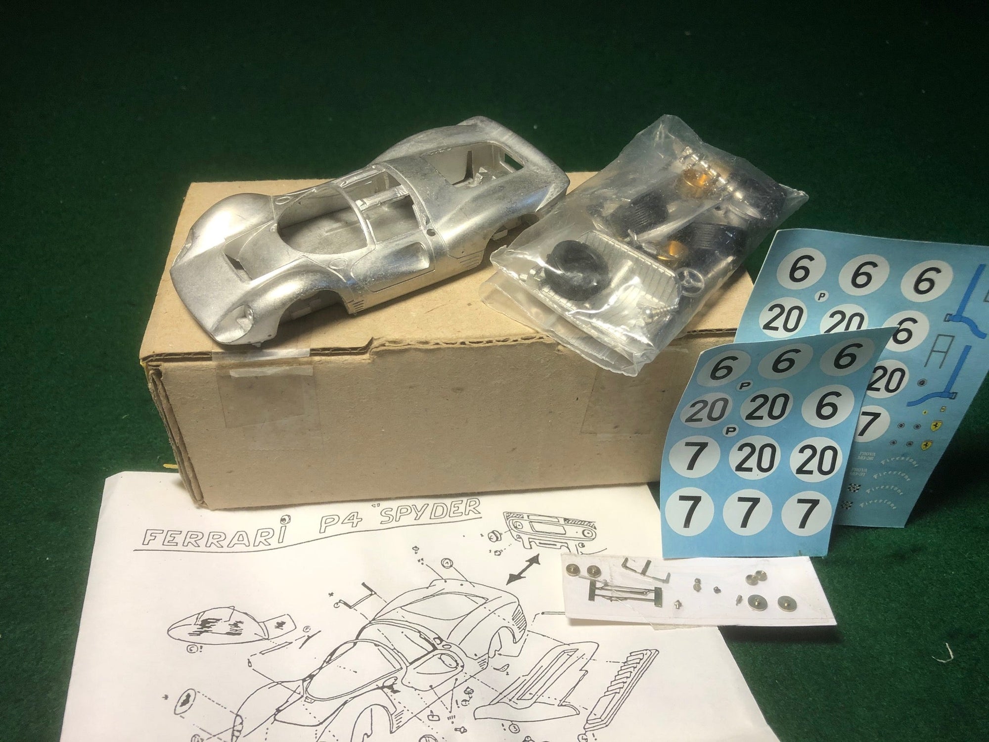 Ferrari P4 Spyder, by Annecy Miniatures 1:43 (19)