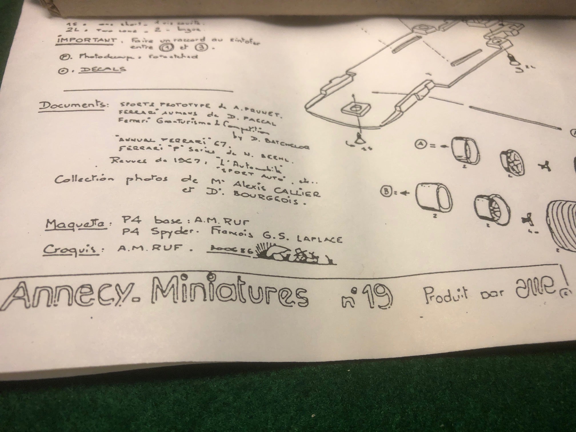 Ferrari P4 Spyder, by Annecy Miniatures 1:43 (19)