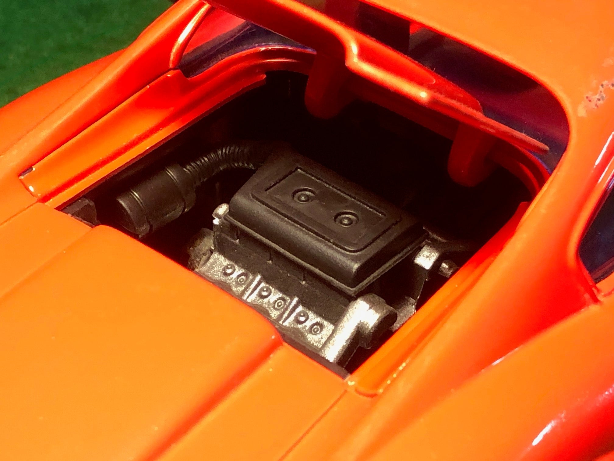 Ferrari Dino 246GT Red/Black by Anson 1:18 (30301)(No box)