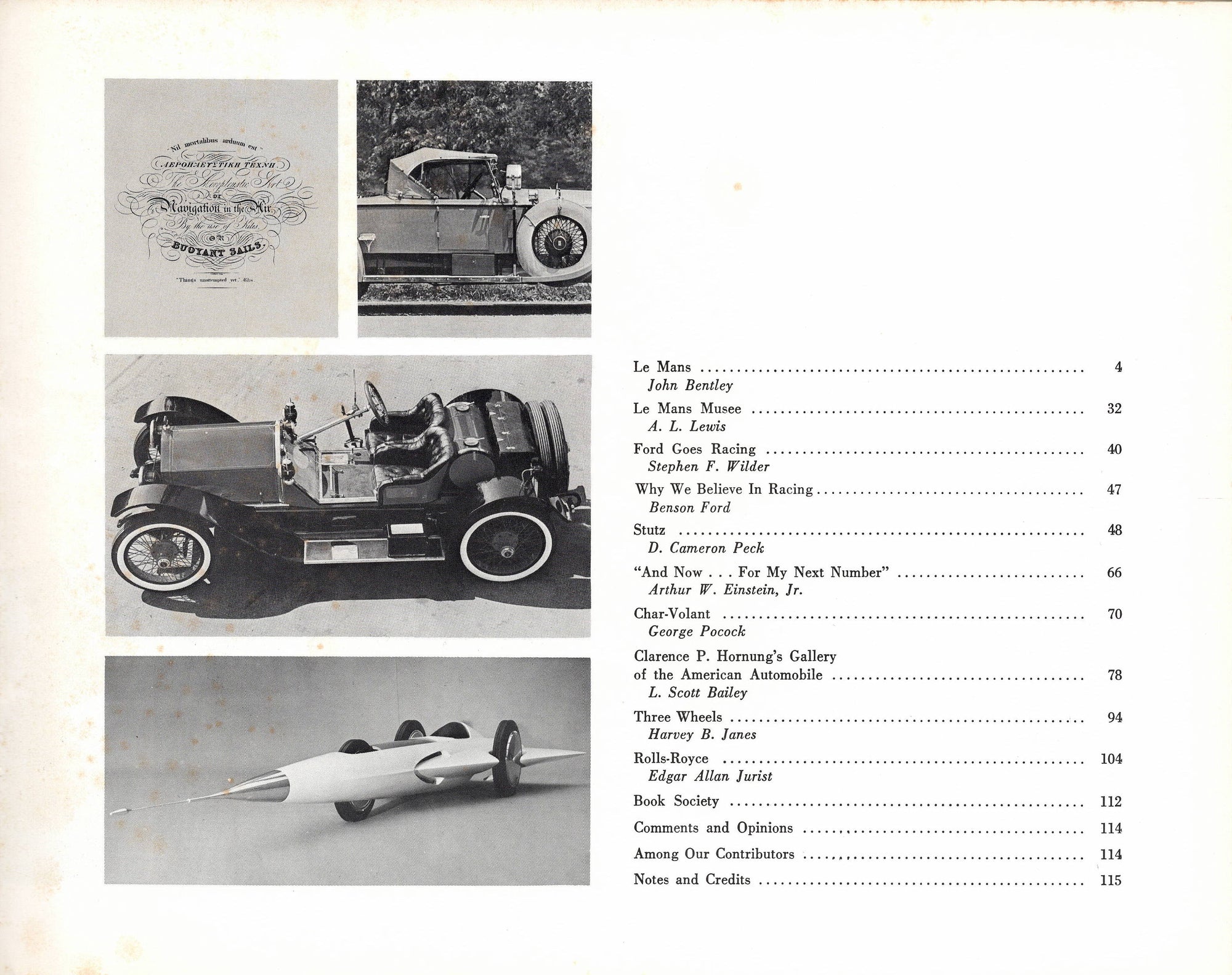 Automobile Quarterly Vol  2 N 1