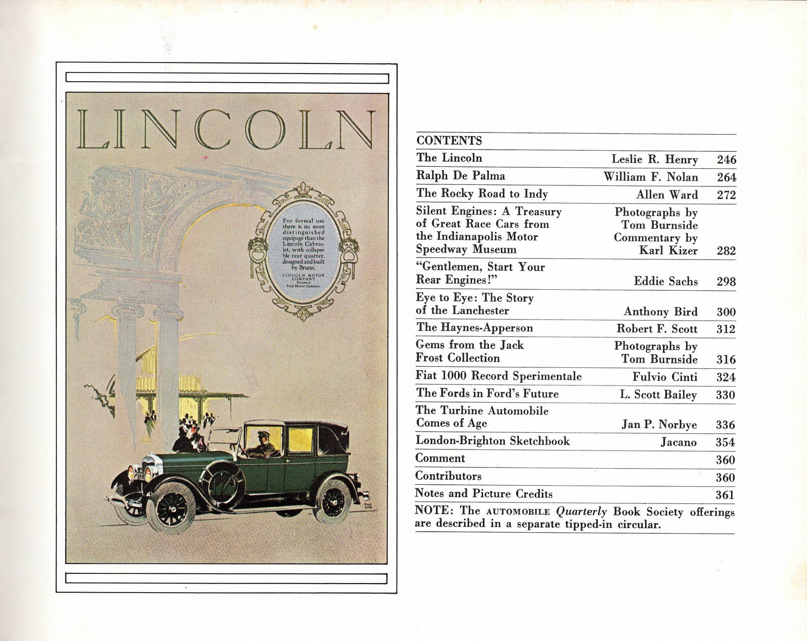 Automobile Quarterly Vol  2 N 3