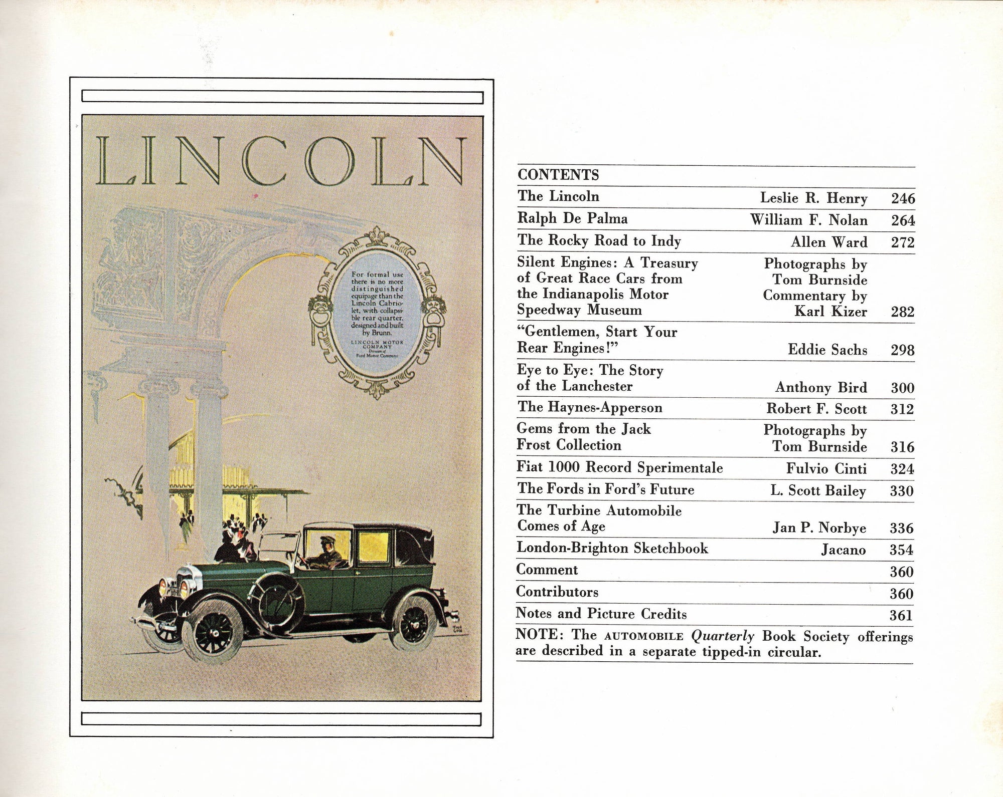 Automobile Quarterly Vol  2 N 3