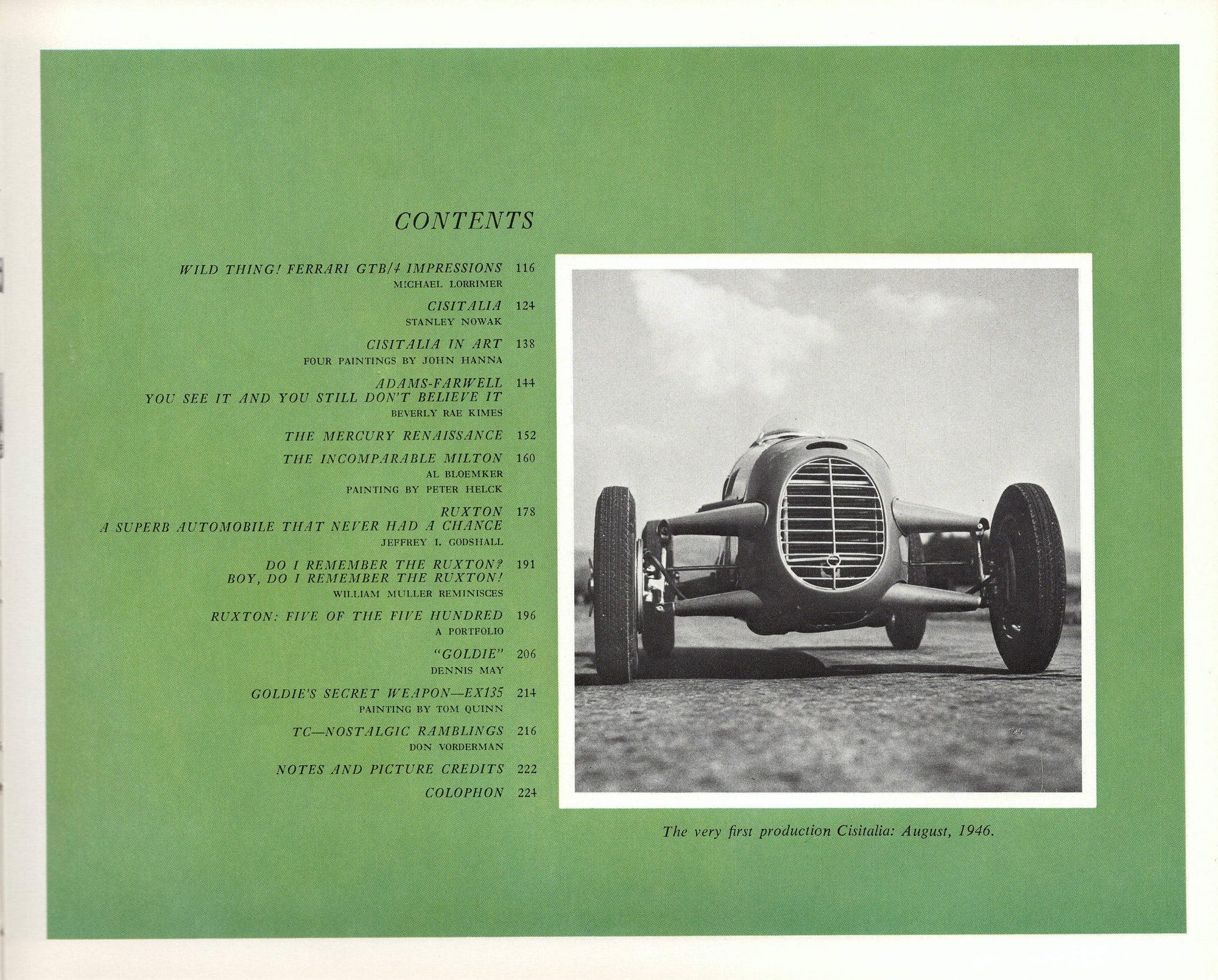 Automobile Quarterly Vol  8 N 2