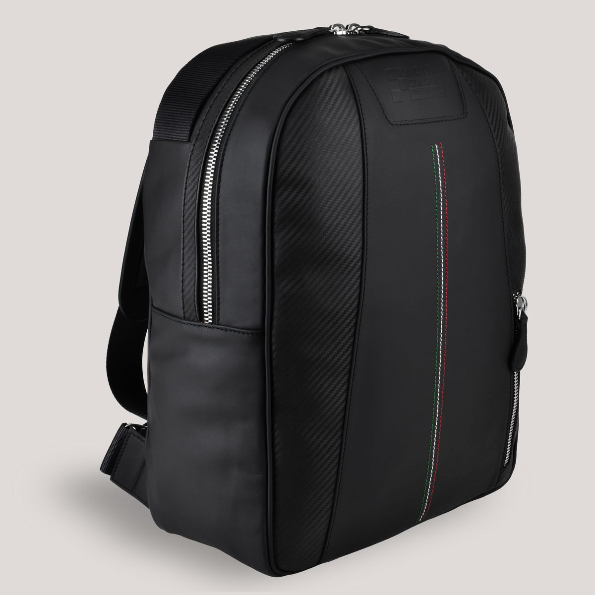 backpack racing colours front